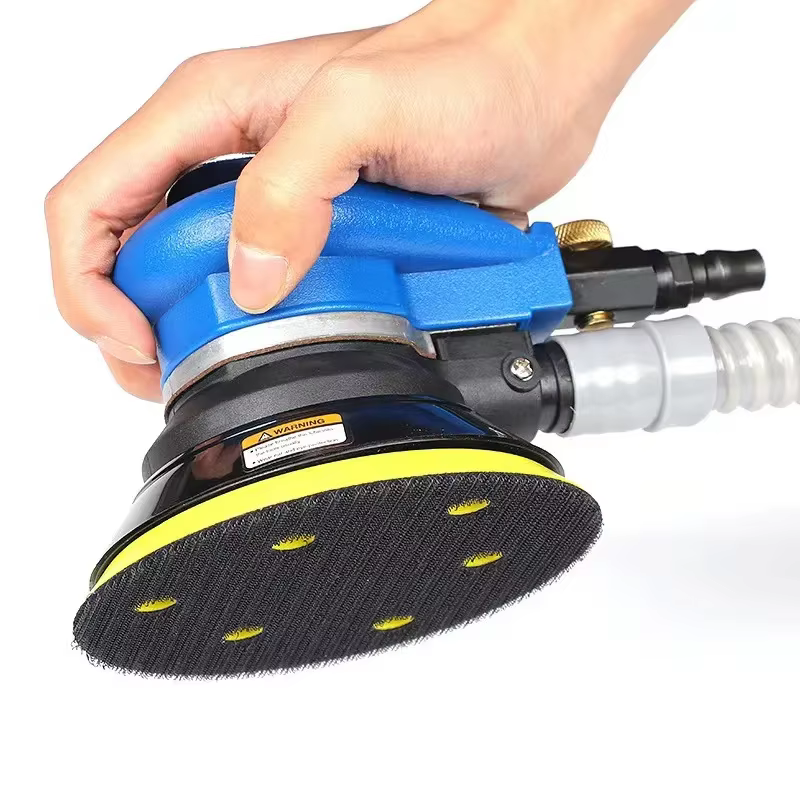 Ponceuse pneumatique auto-aspirateur de 5 pouces