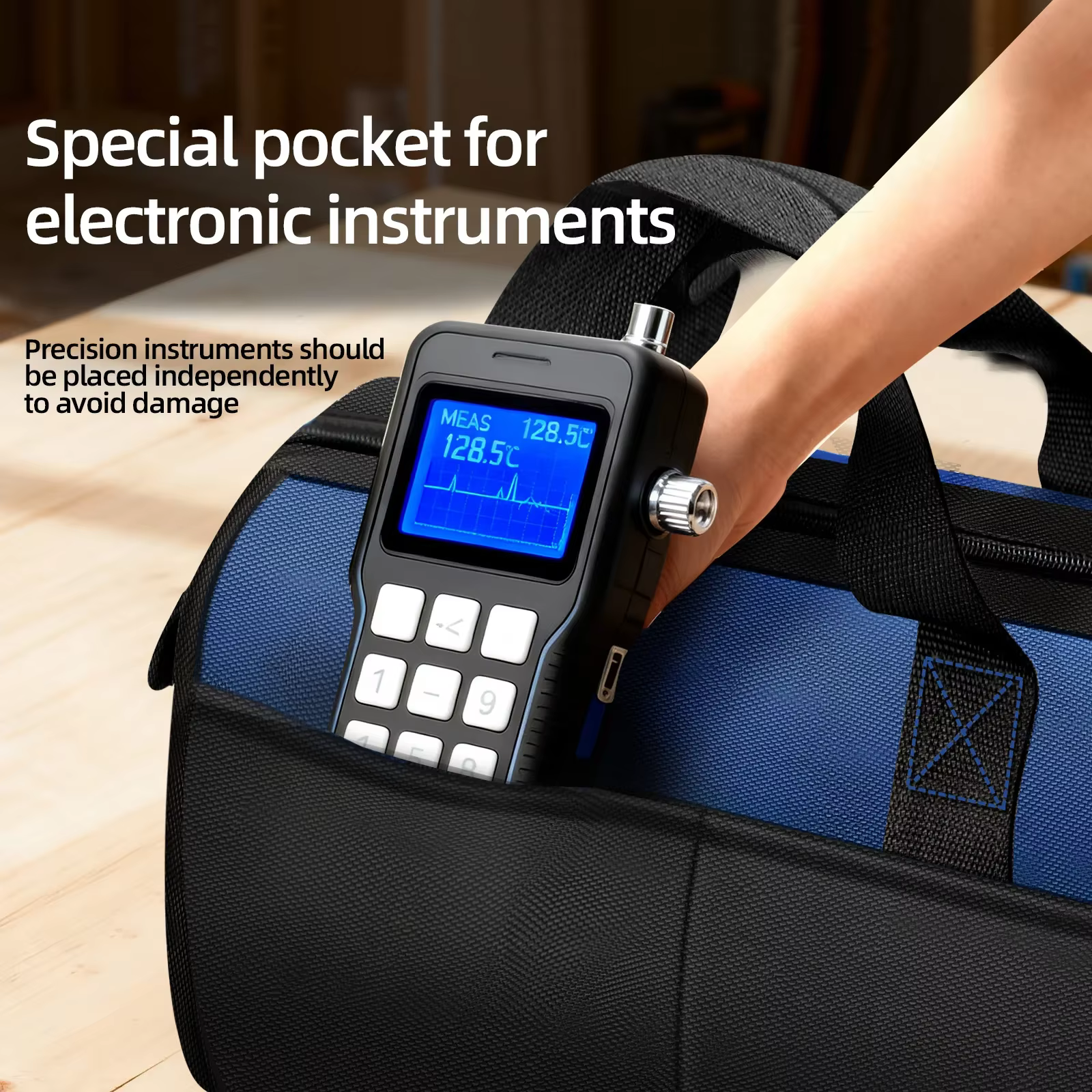 AIRAJ sac à outils pochette à outils de construction robuste Portable