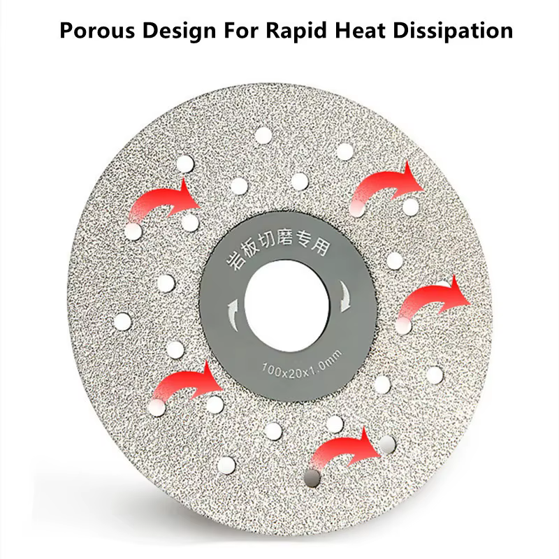 Disque de coupe diamanté à sec 100 mm pour dalles