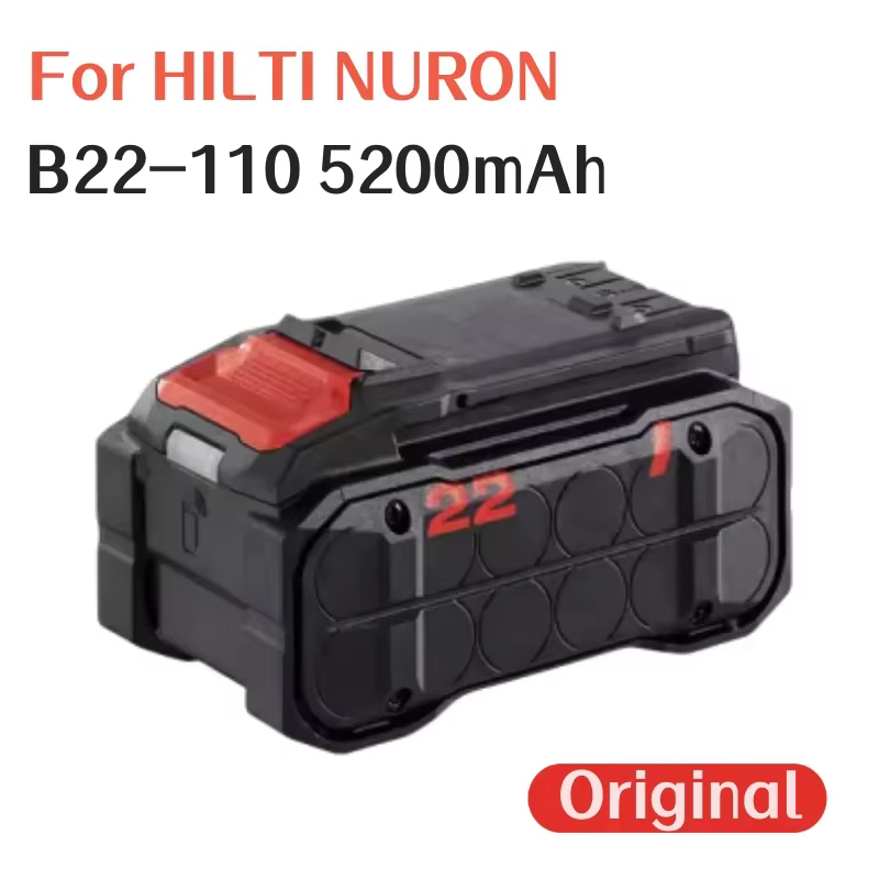 100% Original 5200mAh pour HILTI NURON série 22V batterie marteau électrique perceuse