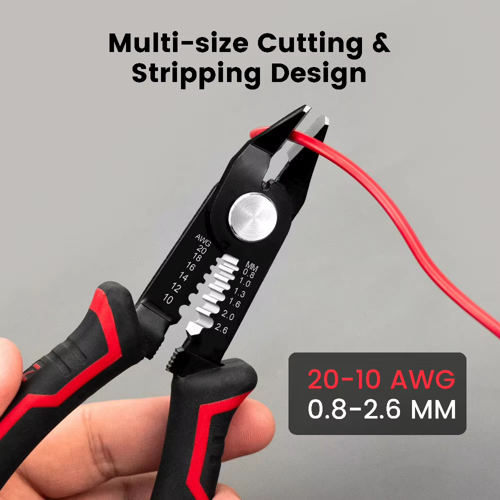 Pince à dénuder multifonctionnelle, outils de coupe automatique, pince à sertir les câbles, outils de réparation pour électriciens