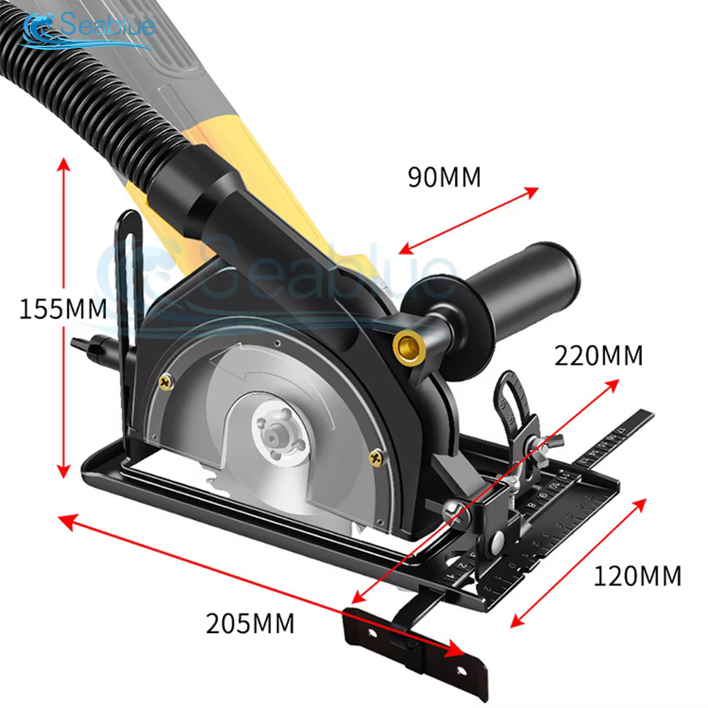 Convertisseur de meuleuse d'angle manuelle réglable en coupe 40mm