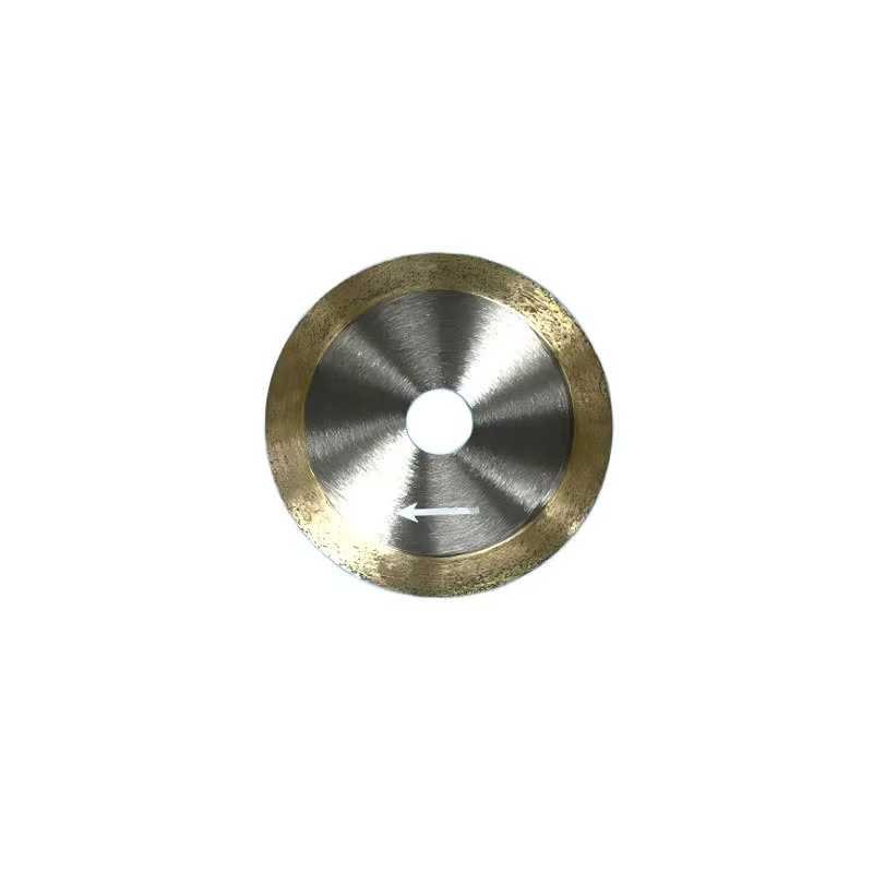 Lame de scie diamantée pour meuleuse, coupe de verre, 100mm, 1 pièce