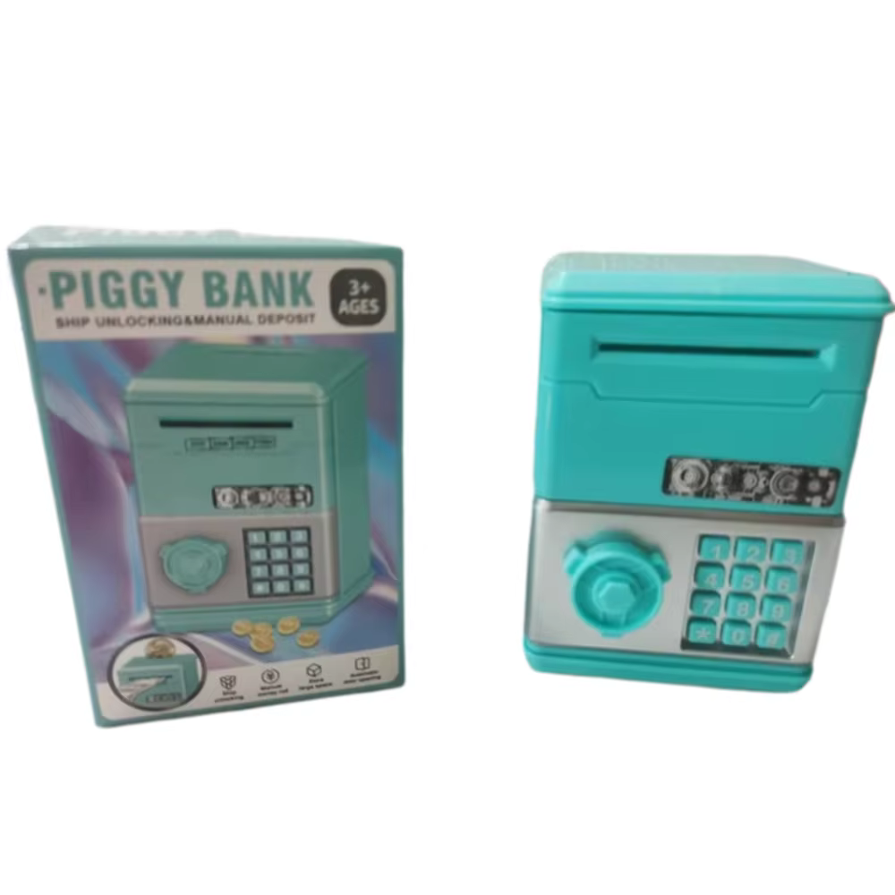 Tirelire avec mot de passe créatif pour enfants, Mini ATM, boîte d'argent, banque d'économie d'argent, jouets d'économie financière, cadeau pour enfants