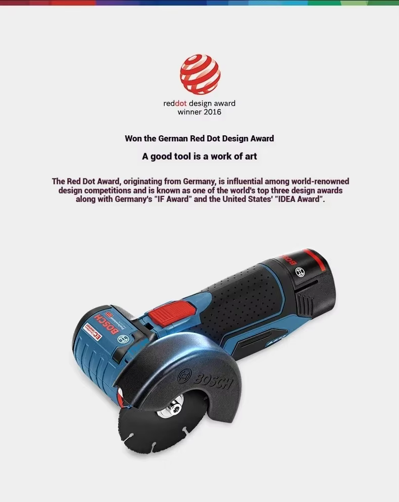 Nouvelle meuleuse miniature Bosch GWS 12V-76