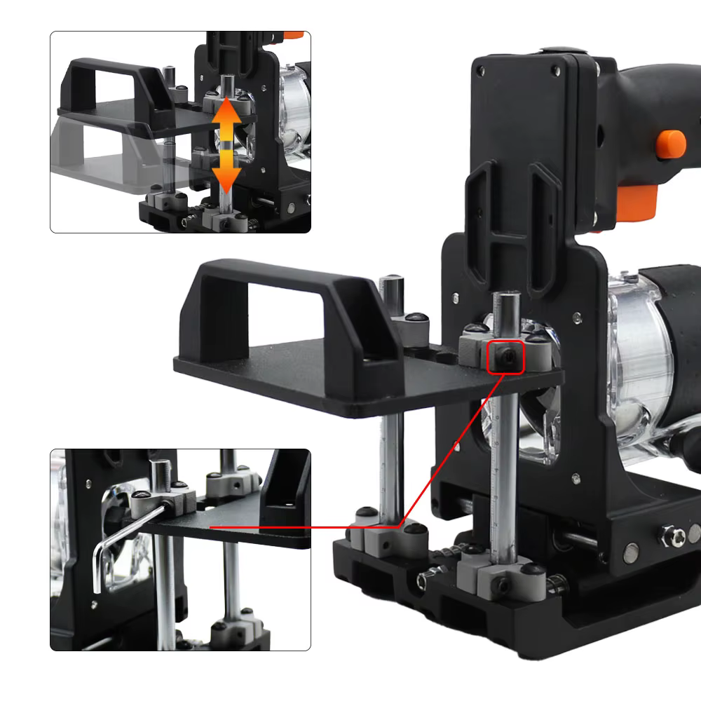 Gabarit de mortaisage pour Machine à découper 2 en 1