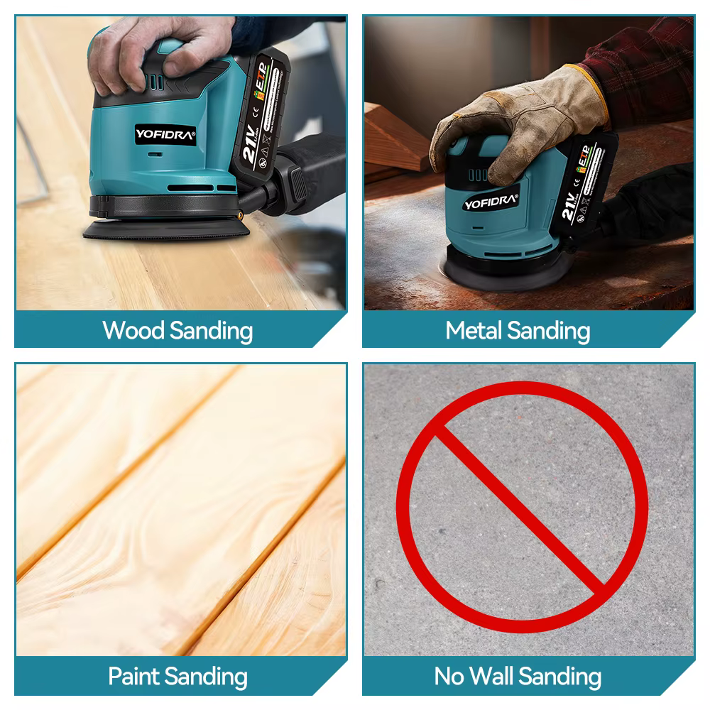 Makita – ponceuse électrique de 5 pouces