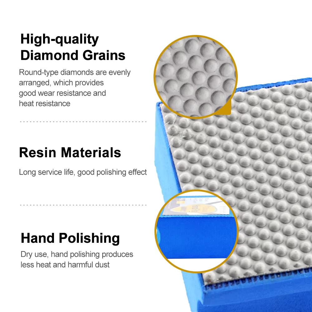 SHDIATOOL # Tampons de polissage abrasifs manuels 60-3000