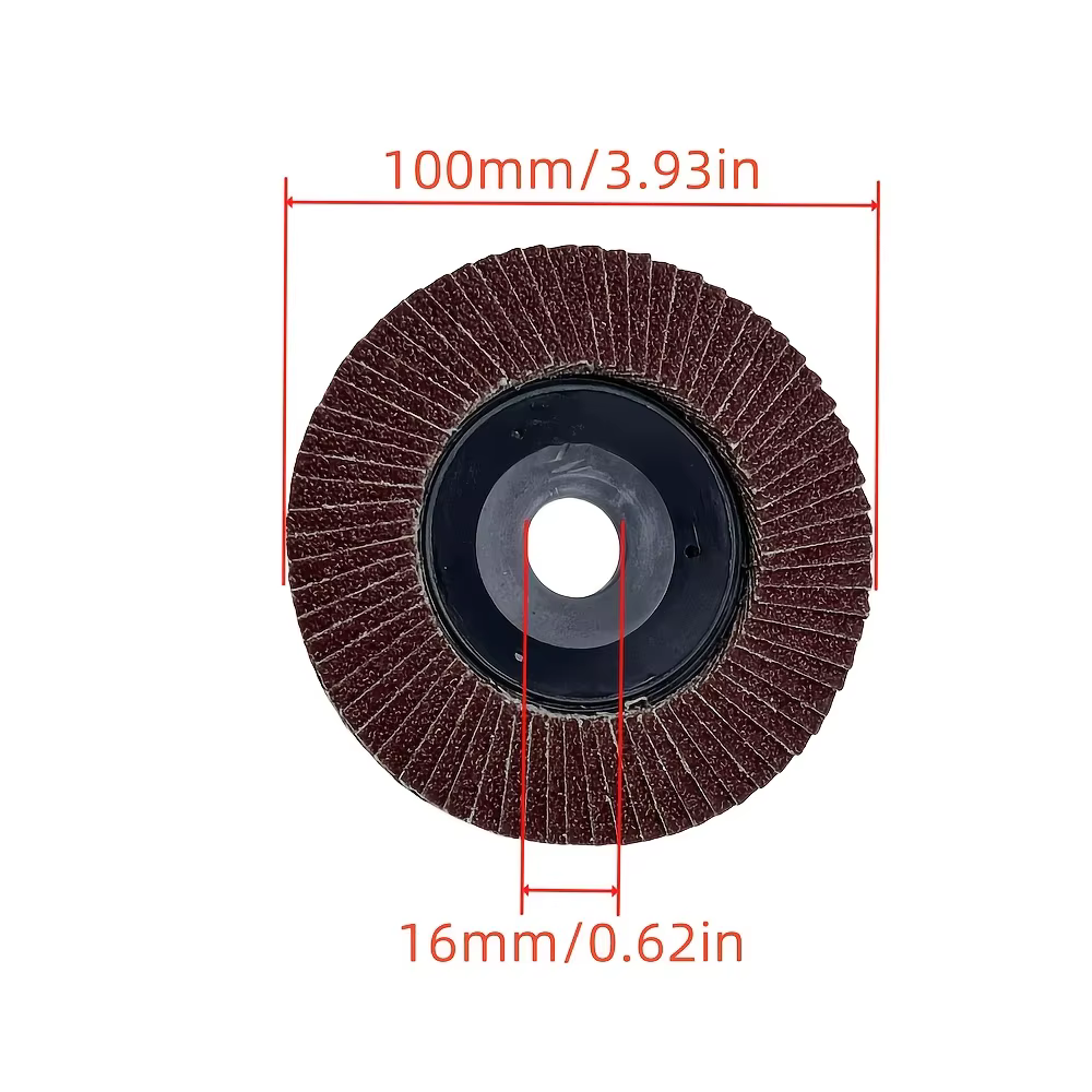 3/5/10 pièces disque plat 4 pouces 100mm meule coupe acier au carbone pour meuleuse d'angle sable huile polissage outil abrasif
