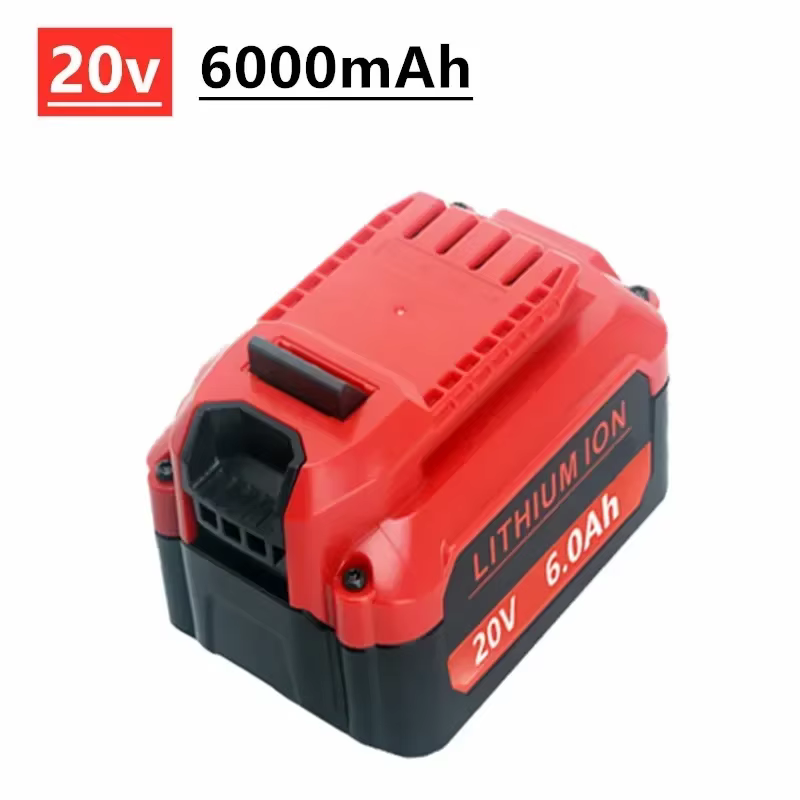 Batterie articulation lon pour perceuse électrique CraftTIME, accessoires d'outils, série CMCB206 CMCBAthCMCB204 V20, 20V, 6000mAh