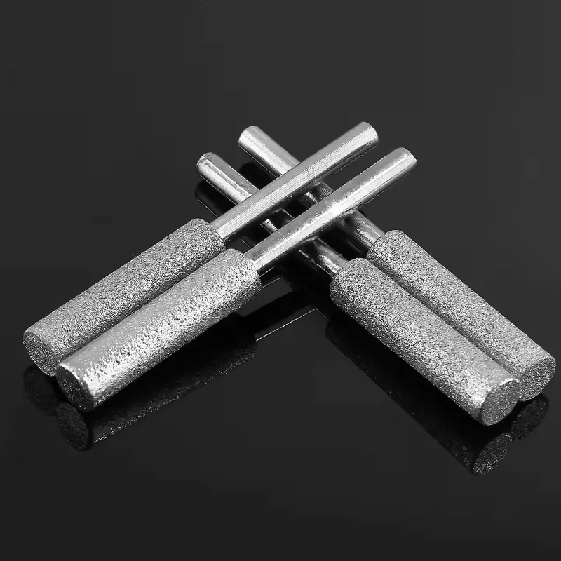 Ensemble d'affûtage de tronçonneuse diamant 10 pièces