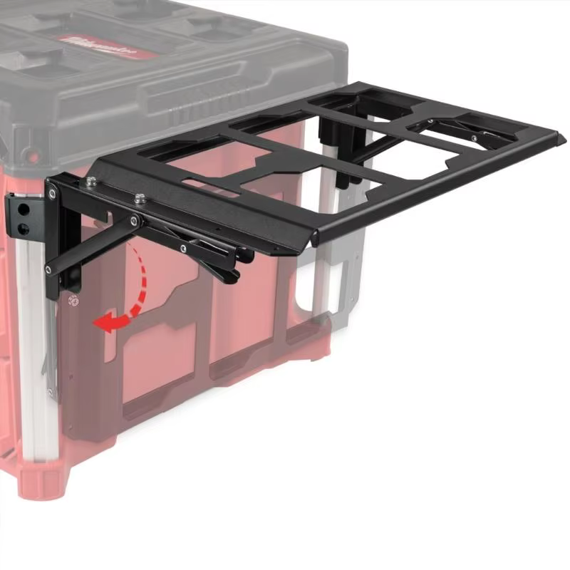 Zone travail pliable en métal 652F pour équipement professionnel