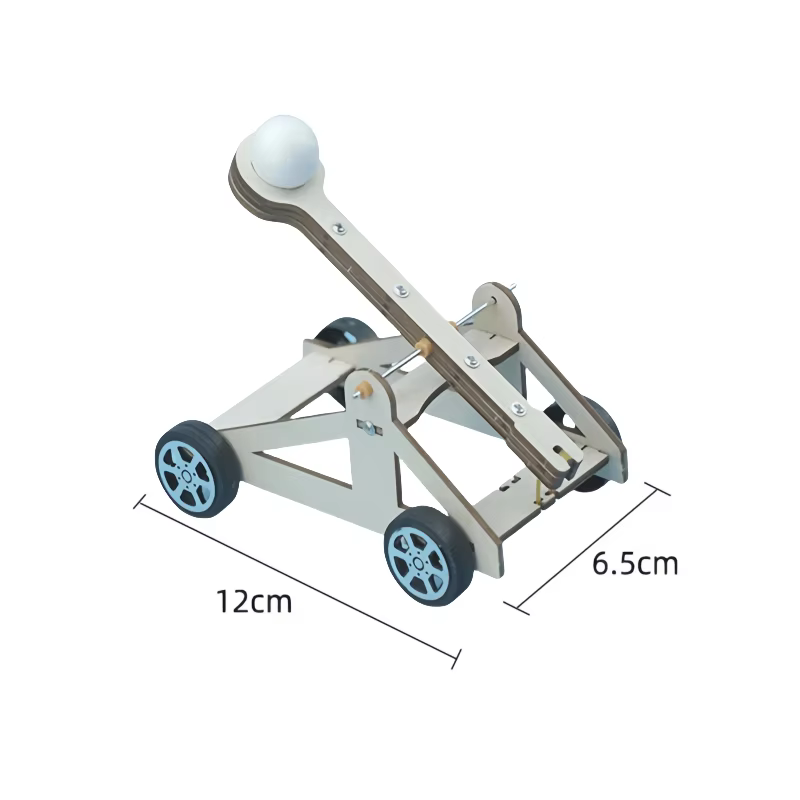 Bricolage technologie aides pédagogiques pierre lancer chariots jouets enfants assemblage manuel expériences scientifiques modèles pédagogiques jouets cadeau