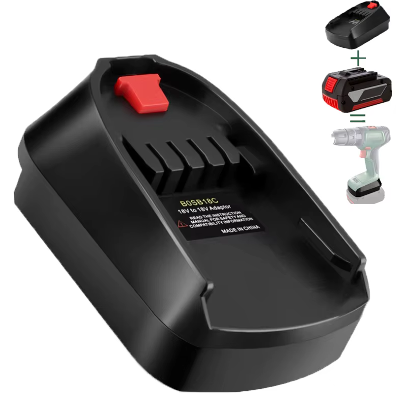 Adaptateur de batterie BOSB18C pour outils électriques Lithium-io ménagers vert Bosch Compatible