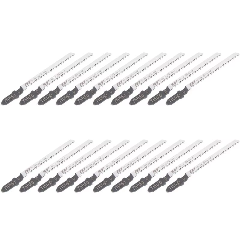 20 lames de scie sauteuse à mouvement alternatif T101AO