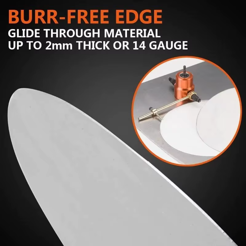1 pièce Accessoire de découpe de tôle pour perceuse