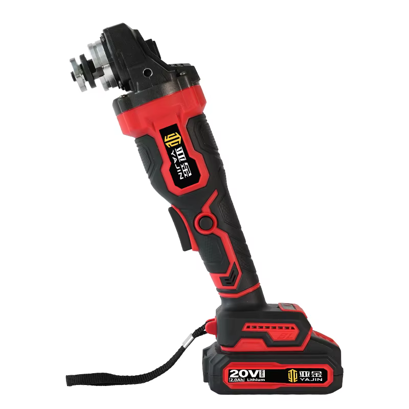 Meuleuse d'angle électrique rechargeable haute vitesse et puissante, moteur sans balais à vitesse réglable, sans fil, pour usage industriel et bricolage