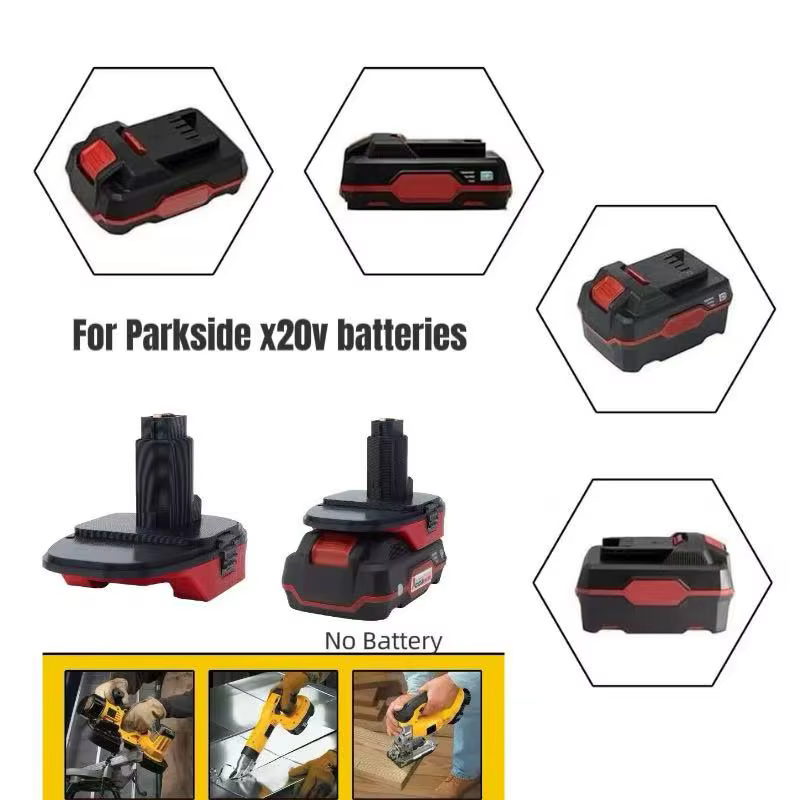 Pour adaptateur Parkside vers Dewalt