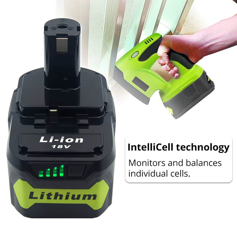Batterie Rechargeable pour Ryobi ONE + RB18L50 RB18L40
