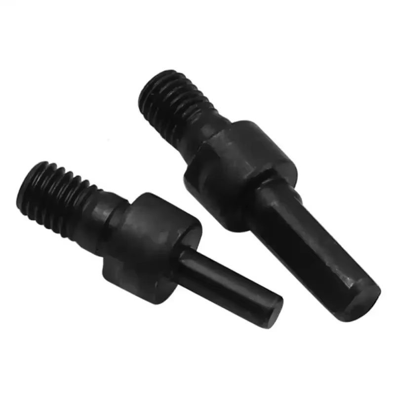 Adaptateur de perceuse mandrin Triangle rond hexagone Conversion bielle M10 M14 pour meuleuse disques de polissage