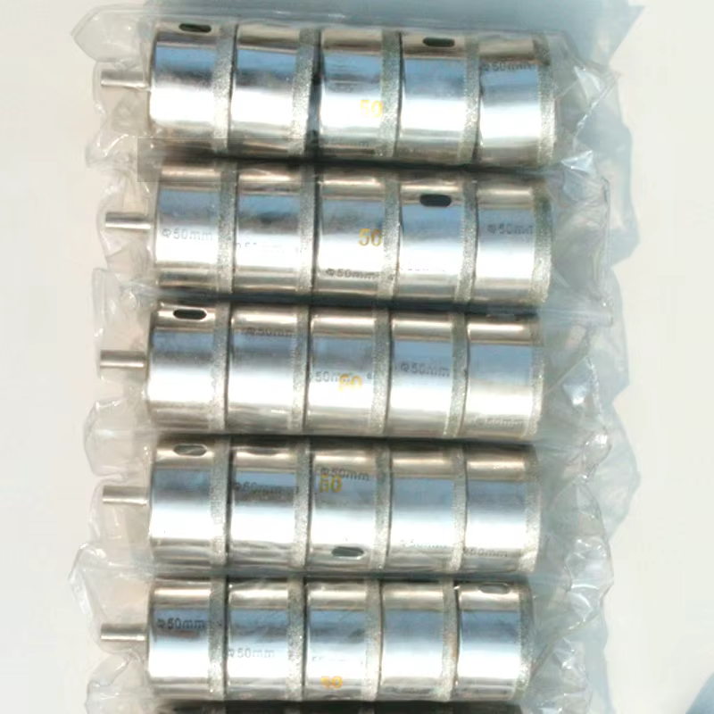 1 pièces 60 65 70 80 85 90 100 110 120mm diamant enduit foret carrelage marbre verre céramique trou scie forets pour outils électriques