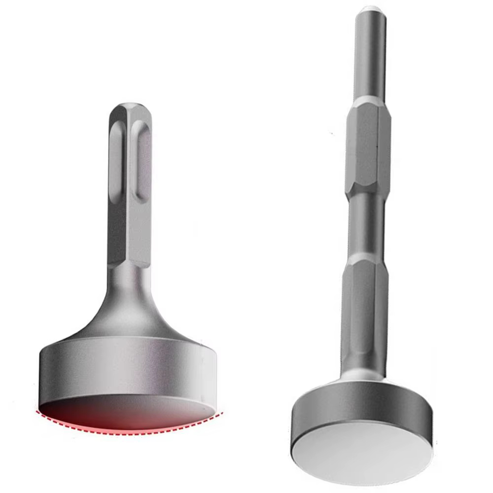 Tournevis à tige carrée robuste, en acier de haute dureté, poignée hexagonale, foret Durable, résistant à l'usure, tête de marteau de conduite