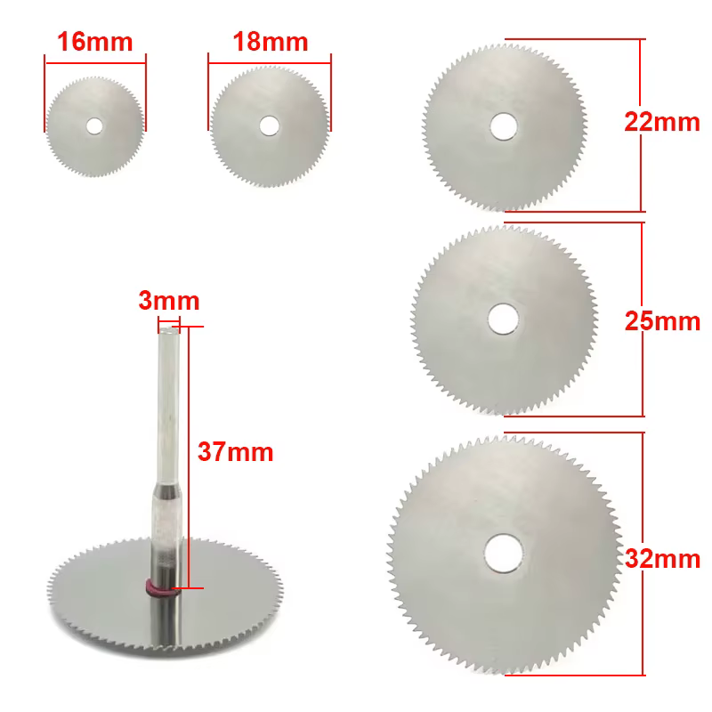 Mini lame de scie circulaire en acier inoxydable