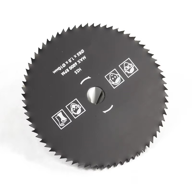 Diamètre 85mm 60 dents HSS lame de scie circulaire disques de roue pour la coupe du bois disque