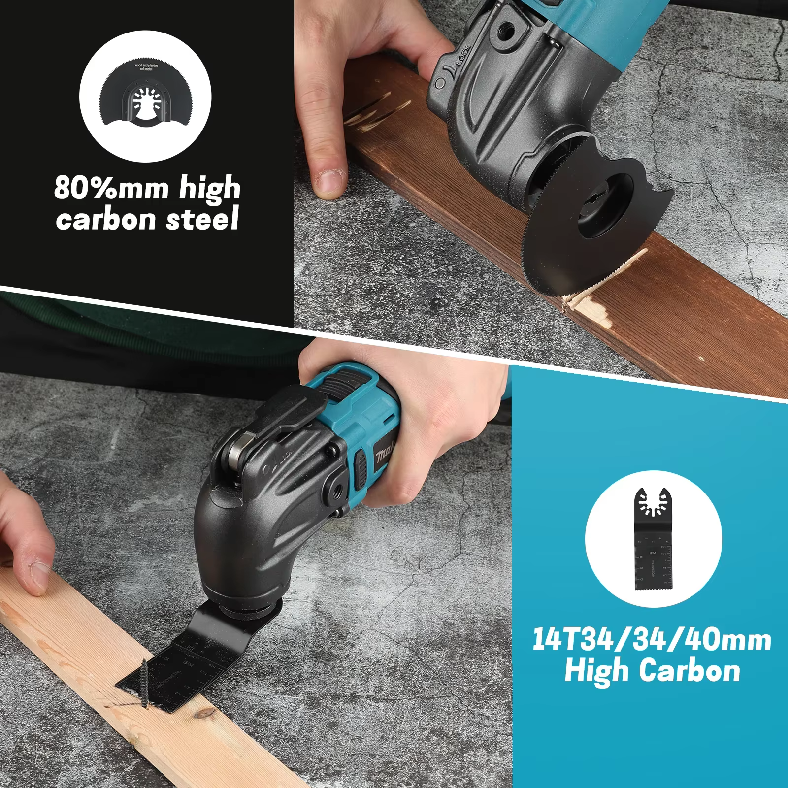 Outil oscillant sans fil Makita 18V sans balais