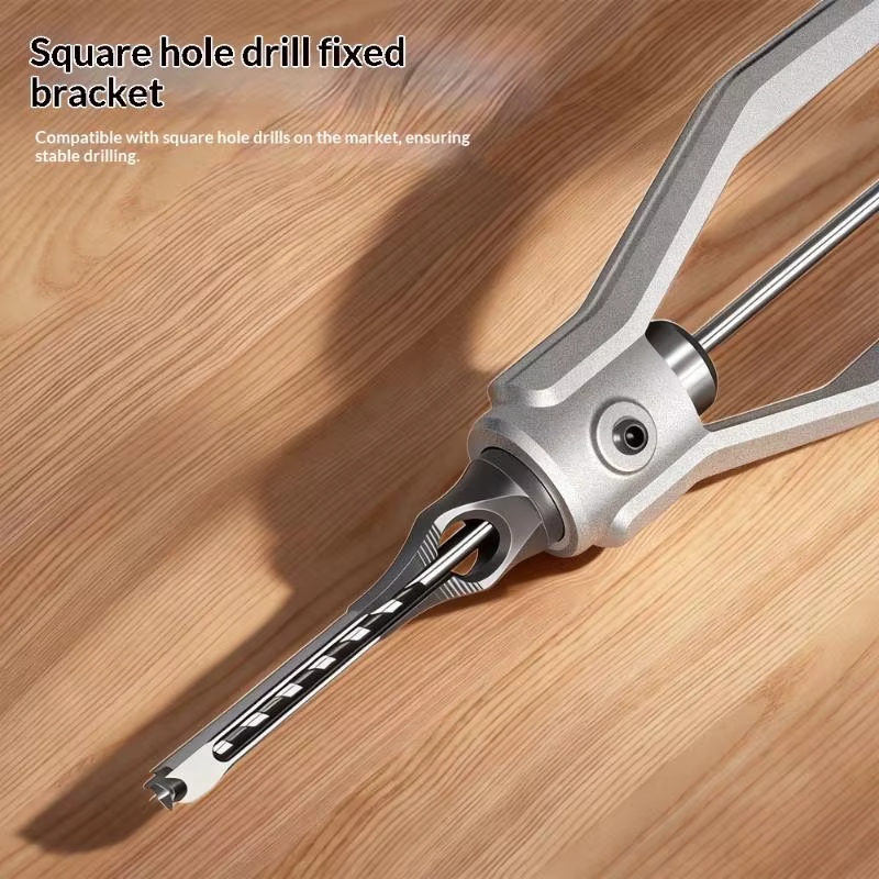 Adaptateur de burin pour foret à mortaiser carré 6