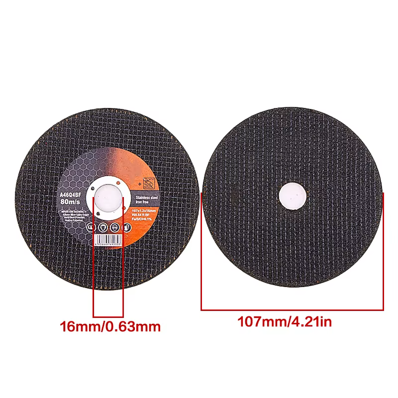 10 pièces disque de coupe en métal 105mm 4 pouces