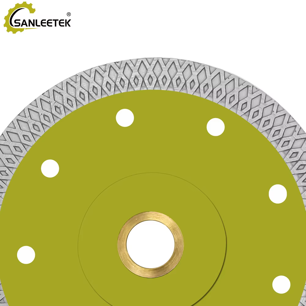 SANLEETEK Lame de scie diamantée pour carrelage 200 mm