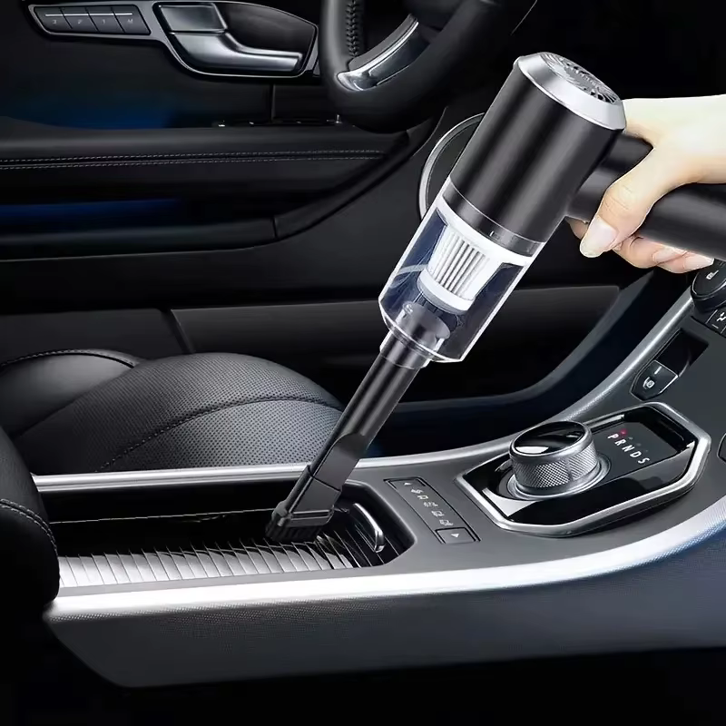Mini aspirateur sans fil à forte aspiration, aspirateur rechargeable multifonctionnel, utilisé pour nettoyer l'ordinateur, la maison et la voiture
