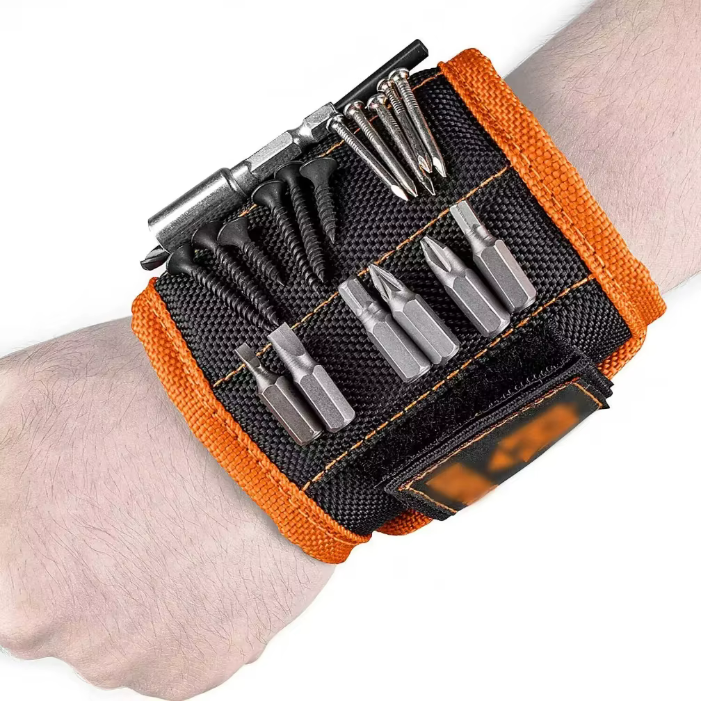 Outil de dragonne magnétique avec vis de fixation de fixation portable