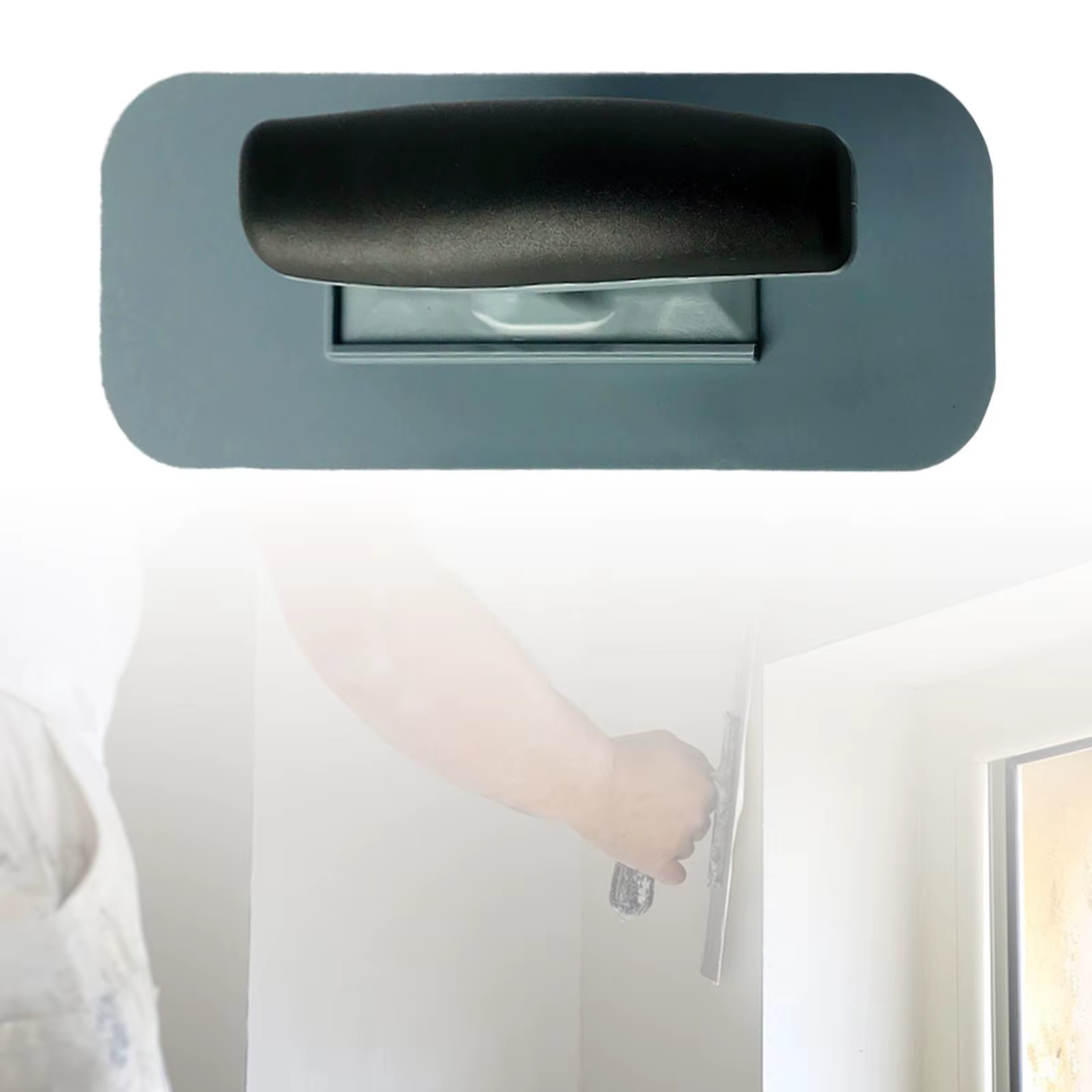 Truelle de finition avec poignée, équipement de grattage, ciment, béton, pour stuc, plaques de plâtre, carrelage, revêtement en béton