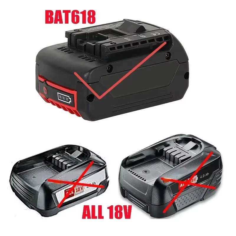 Adaptateur de batterie BAU18BS pour batteries Li-ion Bauer 20V