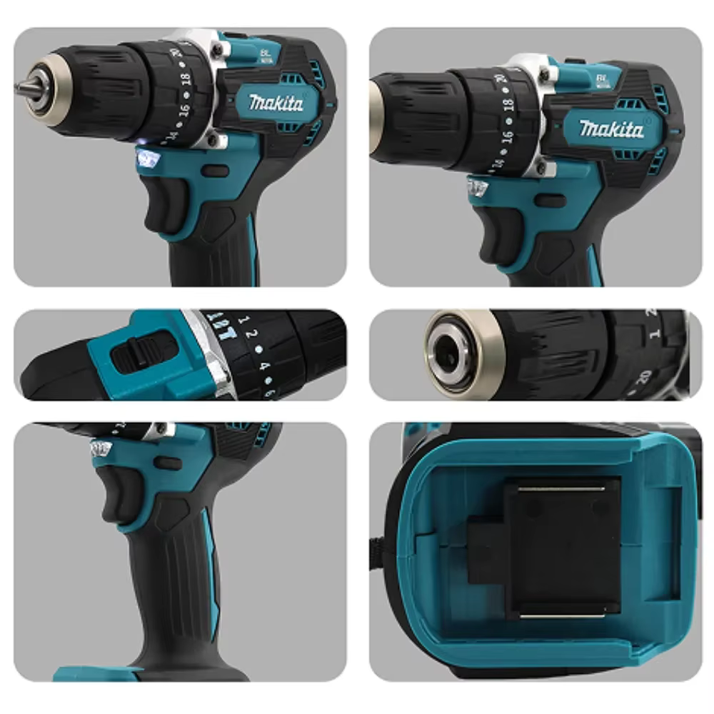 Perceuse-visseuse à percussion sans fil 18V Makita DDF487