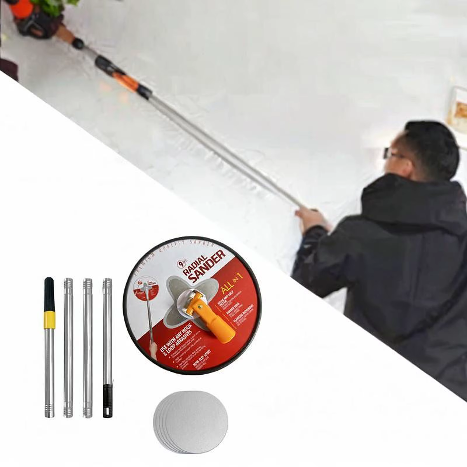 Ponceuse à main pour cloisons sèches