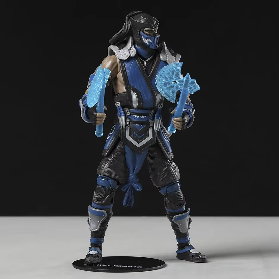 Figurine d'action Sub-Zero Scorpion de 7 pouces, modèle de décoration en PVC, jouet cadeau
