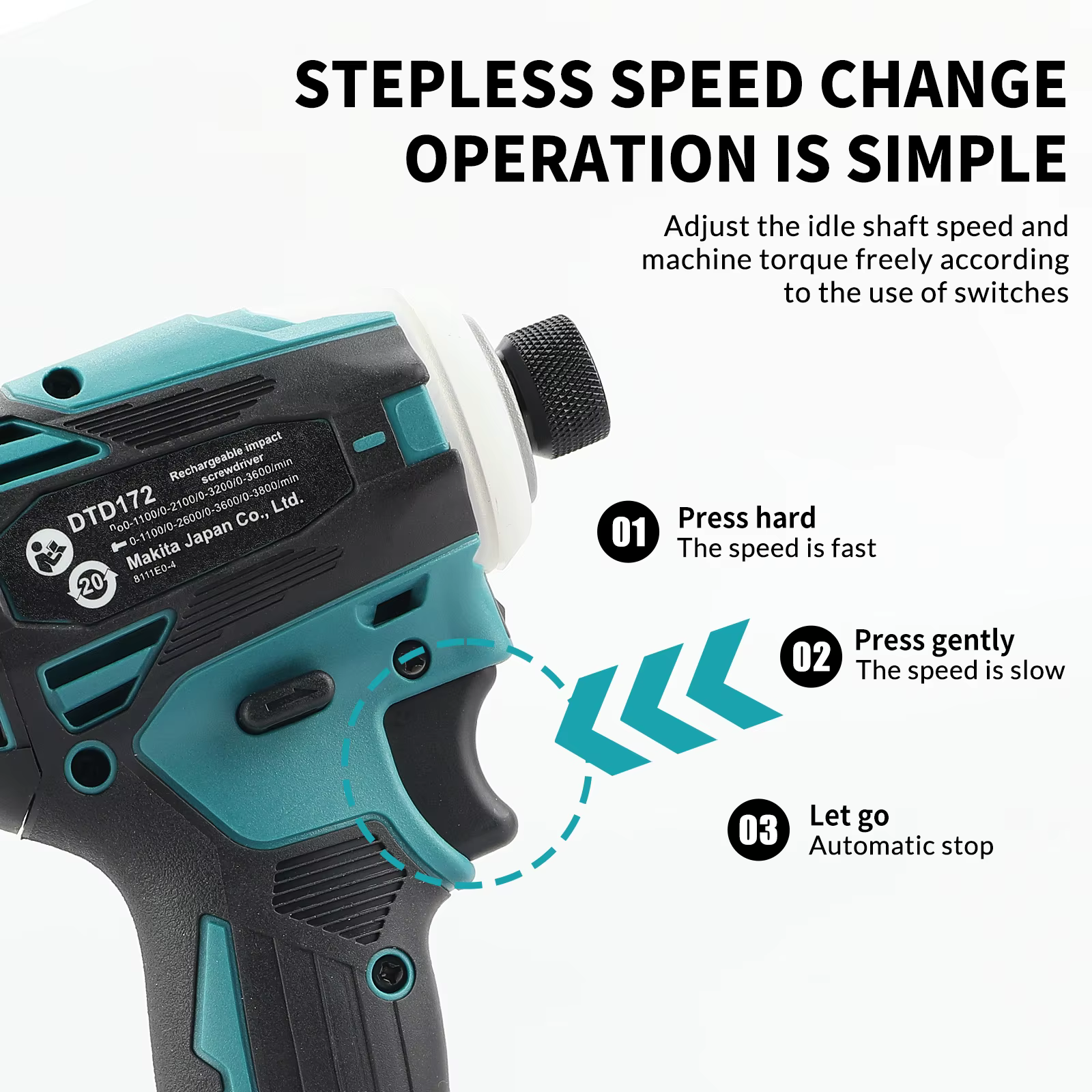 Perceuse sans fil Makita DTD172