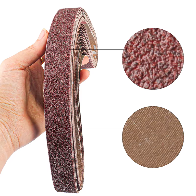 6 bandes abrasives de 1