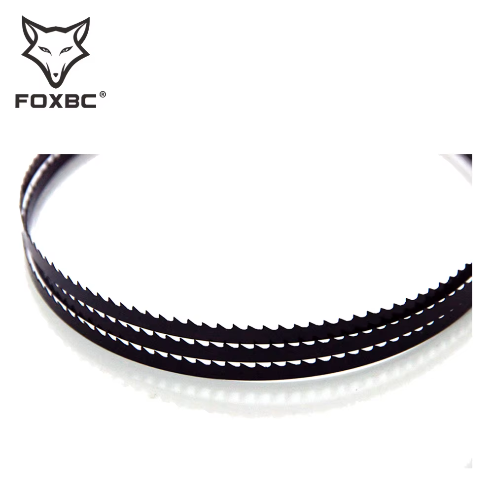 Lames de scie à ruban FOXBC 1490 mm 6TPI 1490x13x0,5 mm 2 pièces