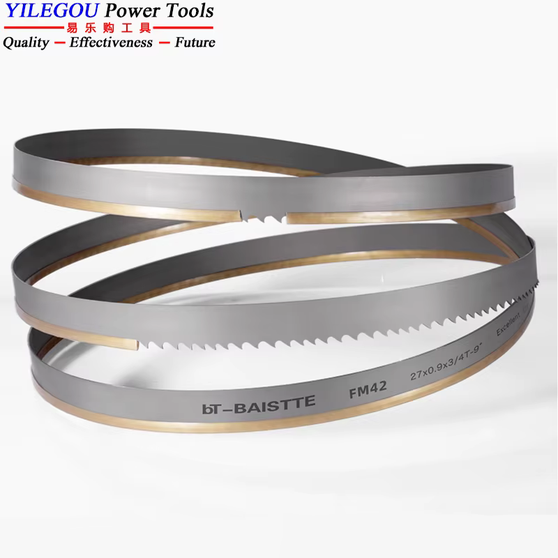 2160 2360 2460 2560 2720 2930mm M42 lames de scie à ruban bi-métal 19x0.9mm lame