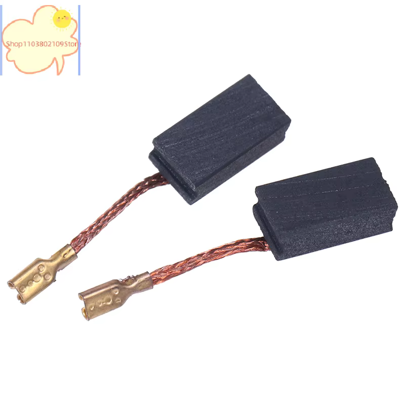 【HT】 2 pièces/lot de brosses à charbon pour meuleuse d'angle 6x 9 x 15mm