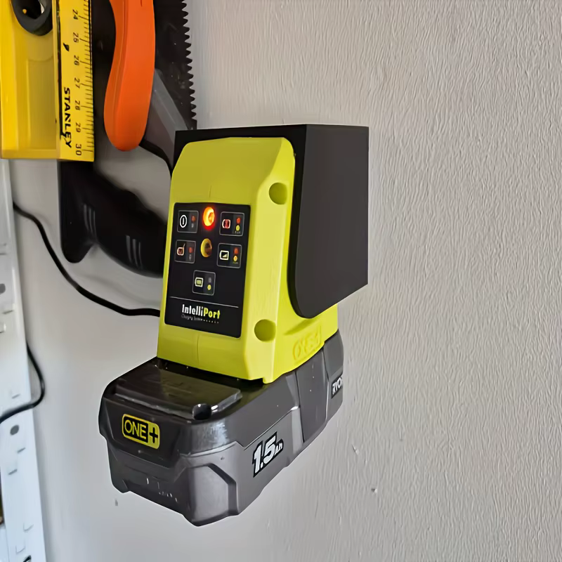 Support de rangement mural pour chargeur Ryobi RC18115