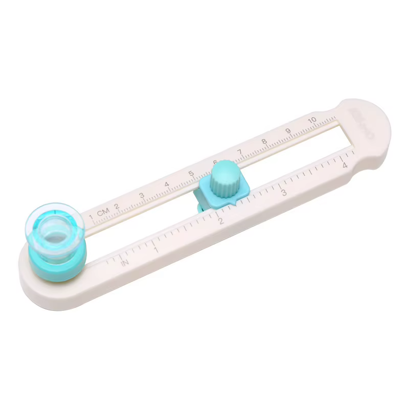 Coupe-papier circulaire 2-32cm, outil de coupe artisanal multifonctionnel en plastique pour Scrapbooking, cartes, usage domestique, étude et bureau