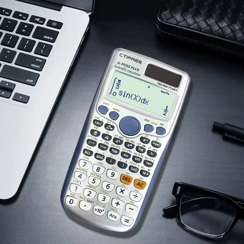 Calculatrice multifonctionnelle très vendue avec 417 fonctions pour résoudre des équations complexes lors des examens universitaires et scolaires