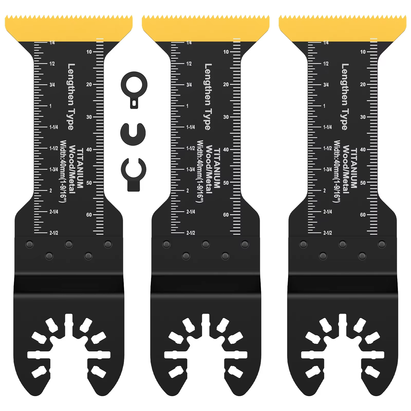 Lames de scie oscillante multifonctionnelles