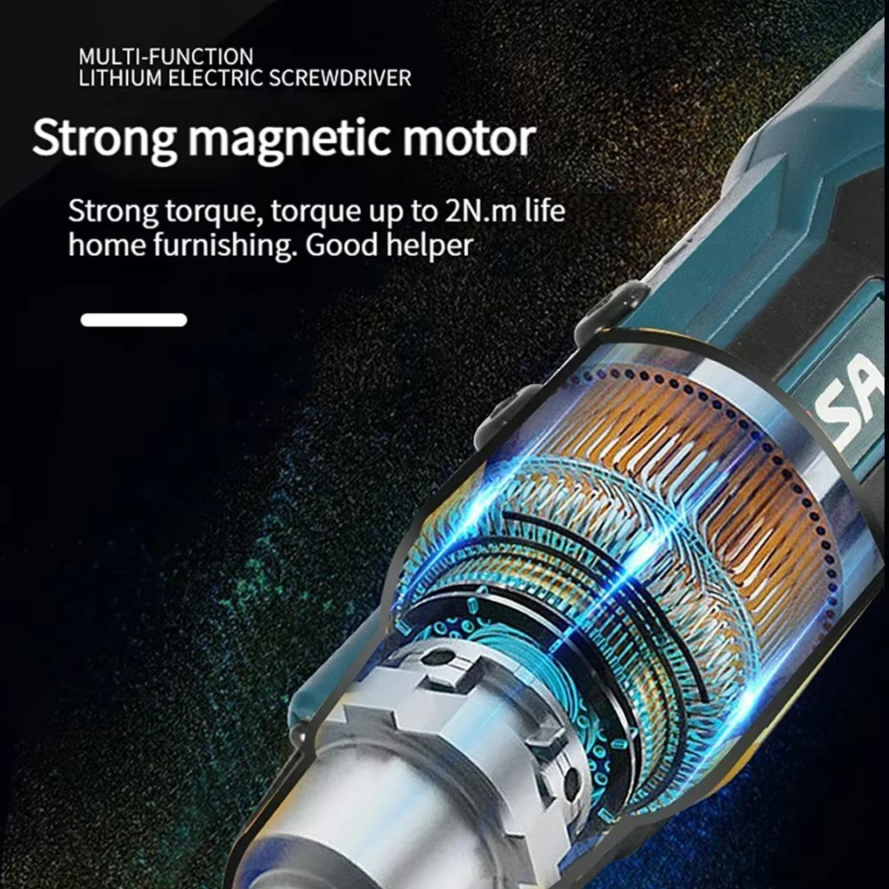 Tournevis électrique 2Nm 3.6V 200r/min