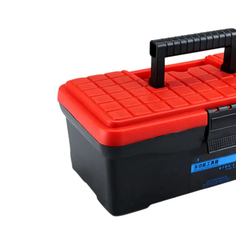 Boîte à outils plateau amovible en plastique conception partiquée multifonction avec poignée Portable pour cadeau d'entretien professionnel
